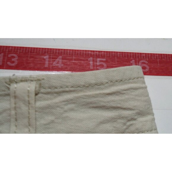 Sundance Odyssey Floral Embroidered Shorts Womens Size 6 Beige Boho Button Fly - Picture 10 of 11